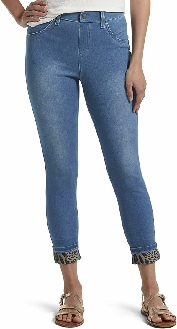 Ultra Soft High Waist Denim Leggings - Image 7