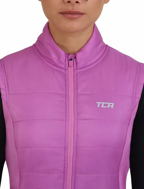 Women's Thermal Padded Vest with Zip Pockets - Image 3